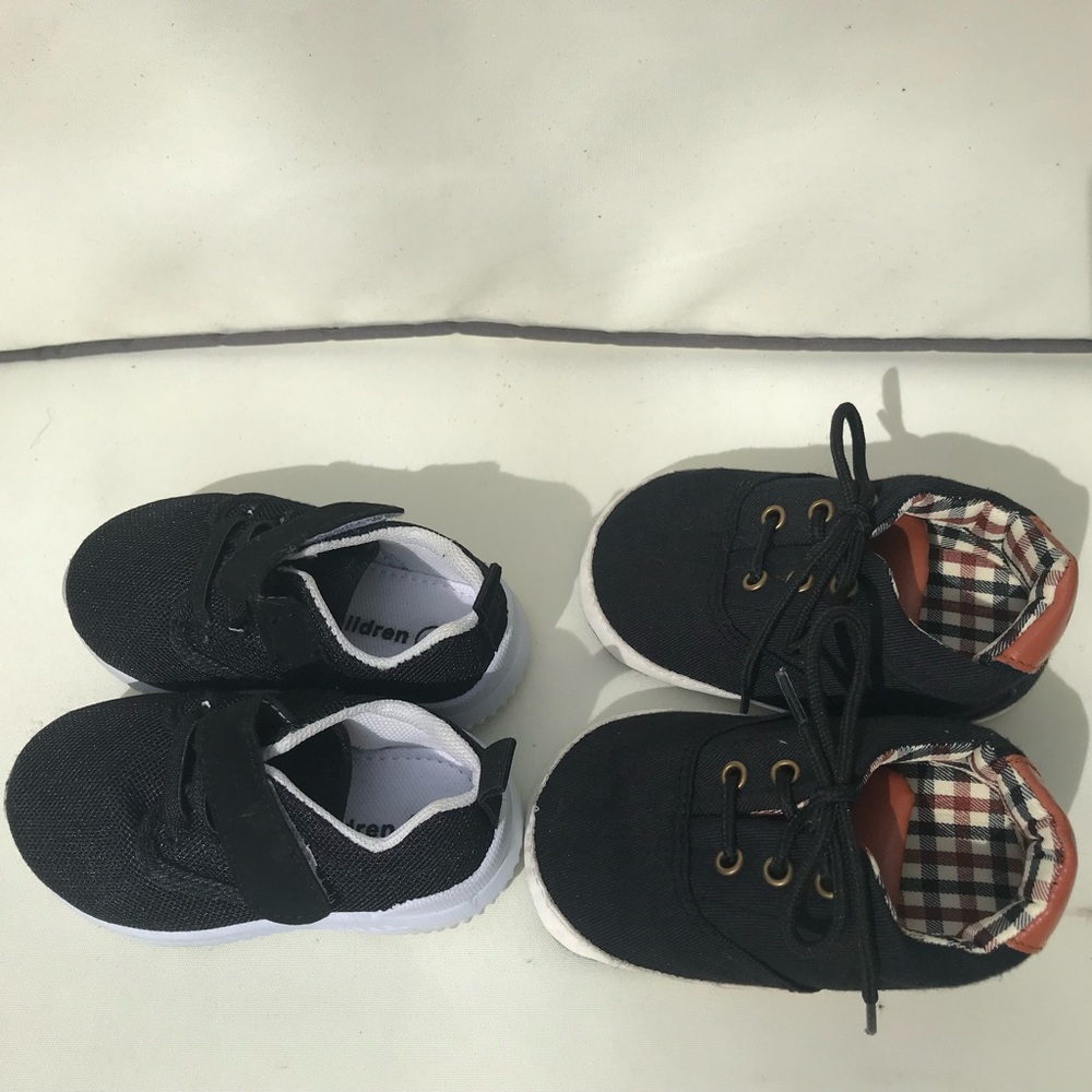 Classic Black baby toddler Sneakers